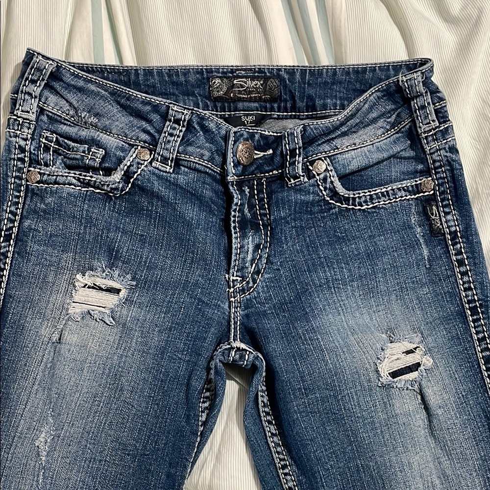 Women’s Silver Suki Bootcut Jeans